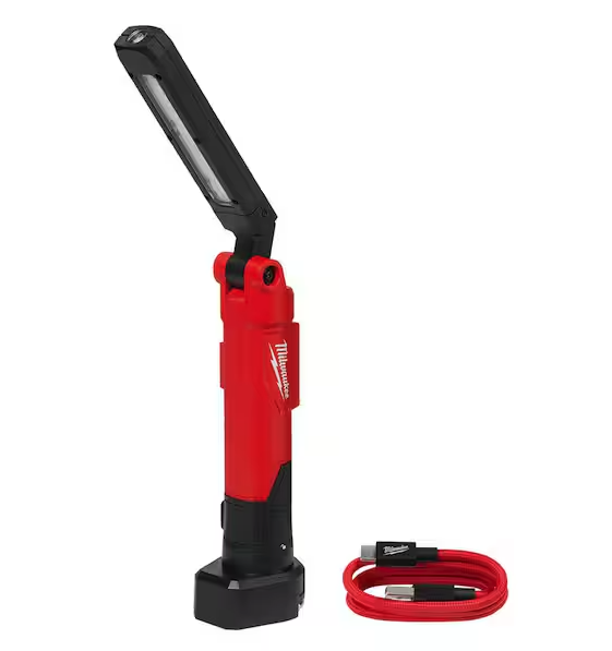 Milwaukee 550 Lumens LED REDLITHIUM USB Stick Light with Magnet